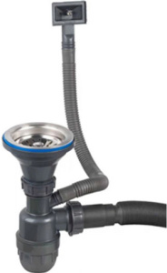 Сифон для мойки G.lauf GP-MLS01 Цвет: Нерж. сталь.