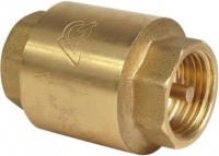 Клапан обратный с латунным сердечником   3/4" ВР-ВР AQUALINK арт.02340