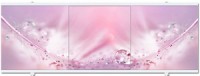 ЭКРАН для ванны ПРЕМИУМ А ( алюм профиль) 1,5   розовый